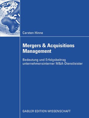 cover image of Mergers & Acquisitions Management